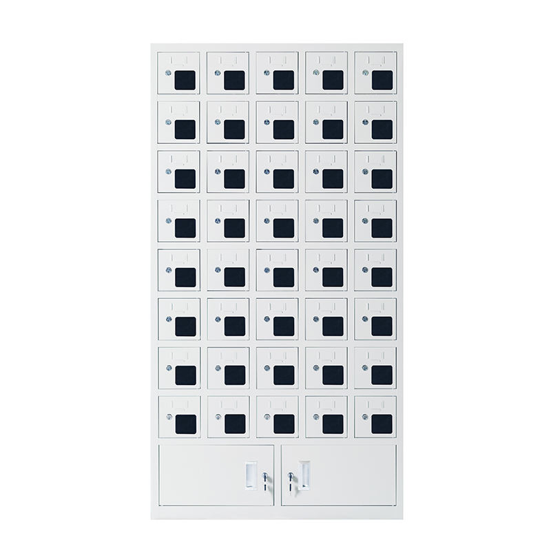 Cabinet de téléphone portable à 40 portes avec installations de chargement, armoire de stockage de téléphonie mobile du personnel