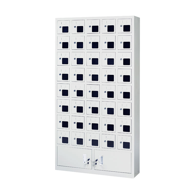 Cabinet de téléphone portable à 40 portes avec installations de chargement, armoire de stockage de téléphonie mobile du personnel
