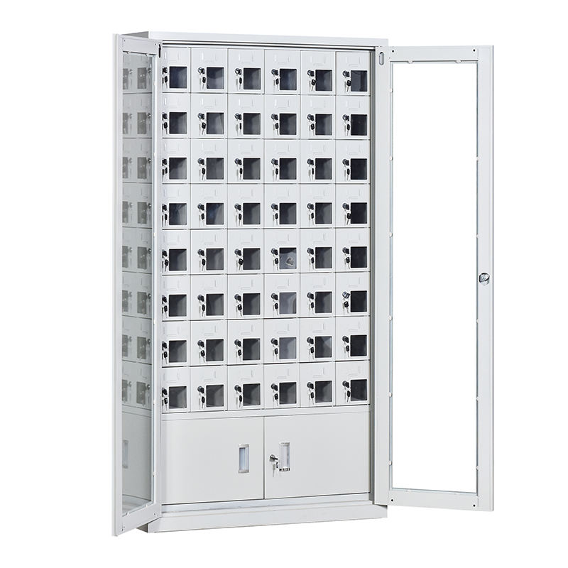armoire à téléphone portable avec installations de charge, cabinet de stockage de téléphonie mobile du personnel