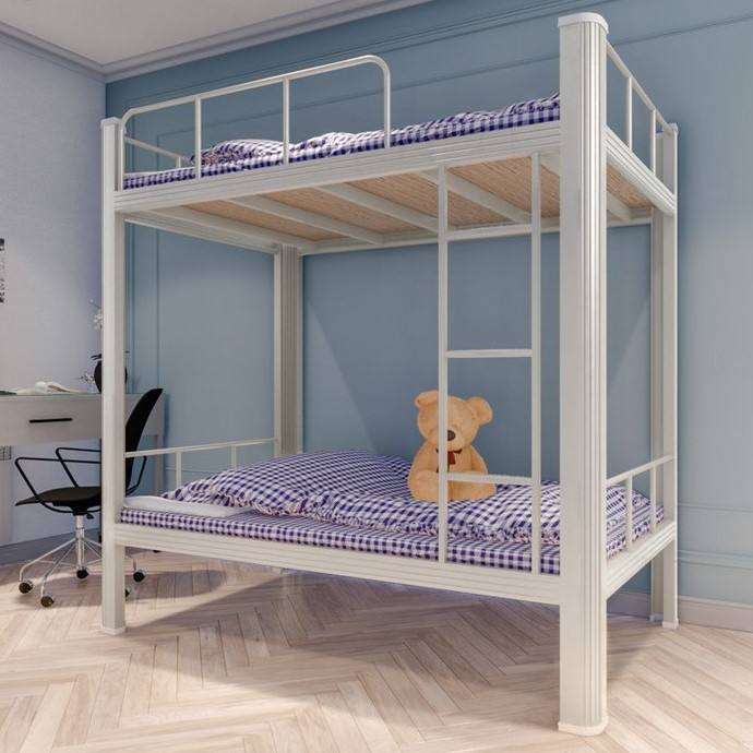 Métal à double lit superficiel litteras adultes cama littera
