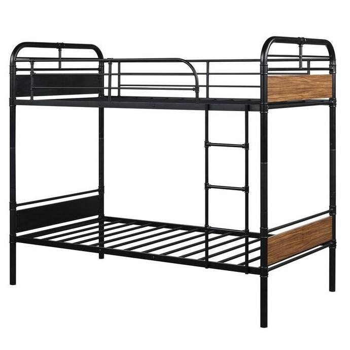 Métal à double lit superficiel litteras adultes cama littera