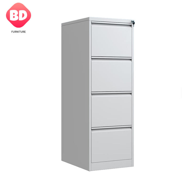 4 tiroirs en acier armoire / usine Fourniture directement du fichier métallique File de cuisine armoire