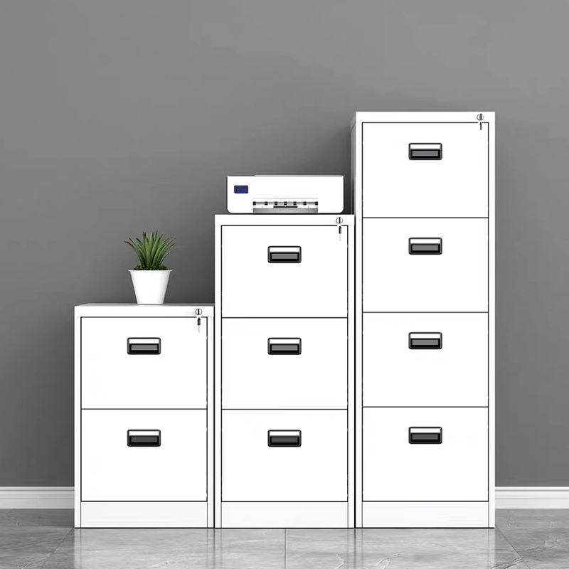 4 tiroirs en acier armoire / usine Fourniture directement du fichier métallique File de cuisine armoire